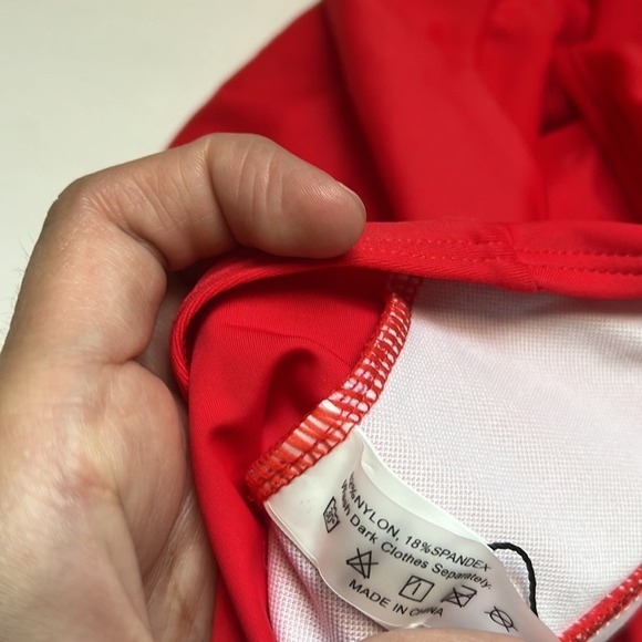 Tempt Me Red One Piece Women Swimsuit Size XL Brand New - Picture 8 of 8